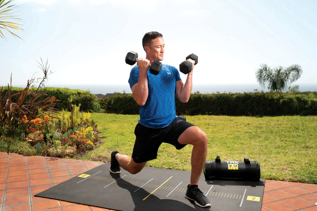 Active woman working outdoors, enjoying exercise and staying fit for better serotonin